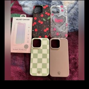 Velvet Caviar IPhone 15 Pro Max Bundle Cases